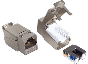 XLR-8 Category 8 Toolless Shielded Keystone Jack 